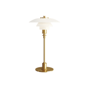 PH 2/1 Bordlampe - Messing metalliseret