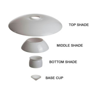 PH 4½-4 Glas Pendel skærme