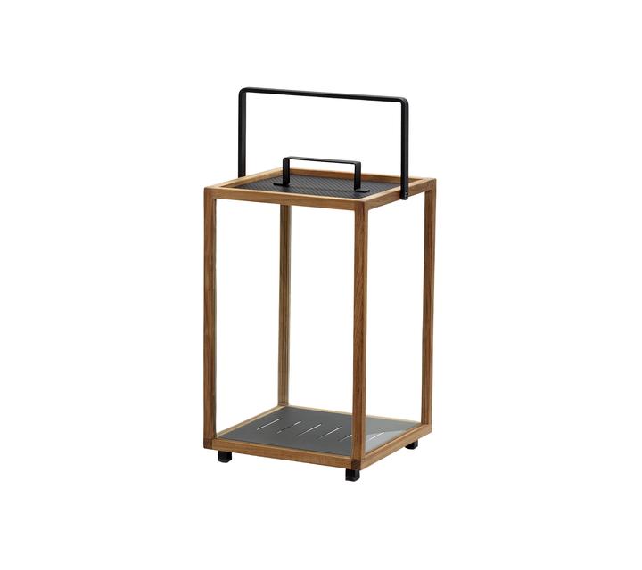 lighthouse lanterne - stor - teak aluminium - schiang living