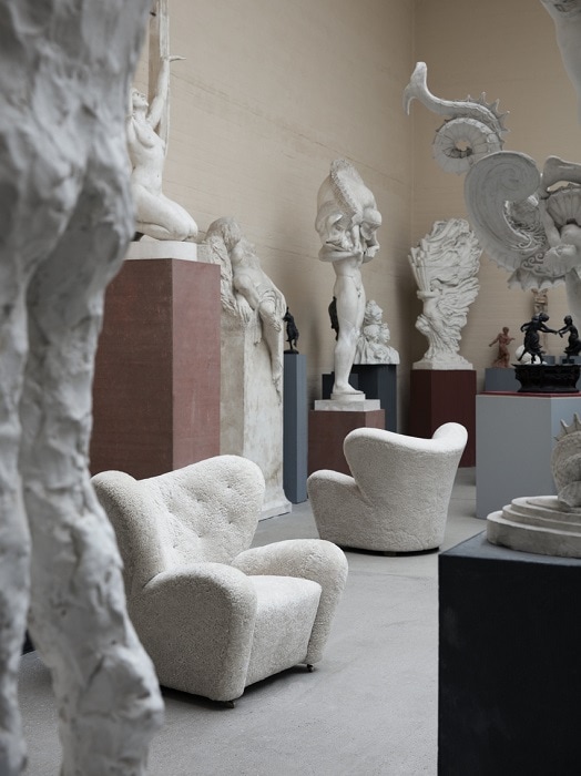 Den trætte mand inkl. skammel