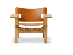 Den spanske stol eg olie cognac