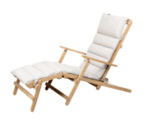 BM5565 I Deck chair med fodskammel