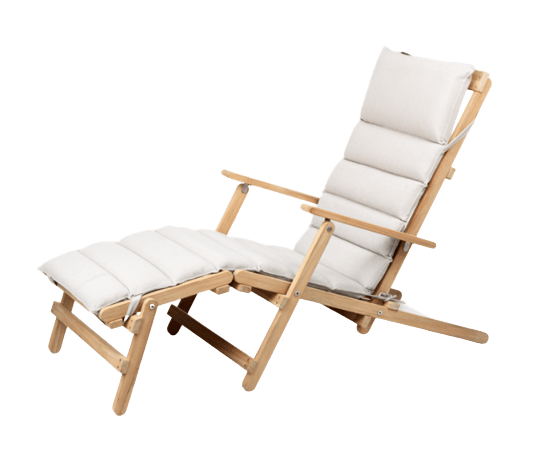BM5565 I Deck chair med fodskammel