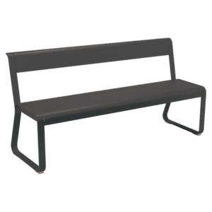 Bellevie bench with backrest