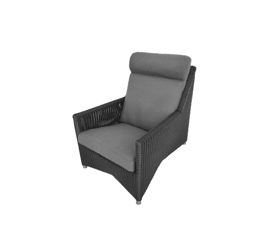 Diamond highback stol - Inkl. hynde