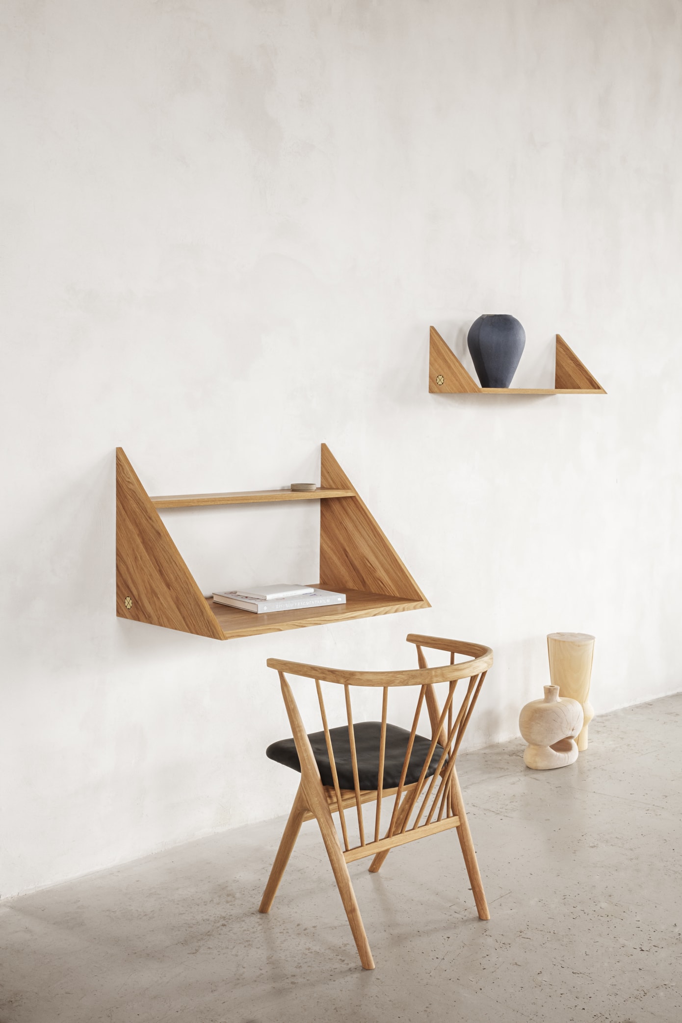 SIBAST NO. 8 SPISESTOL LÆDER