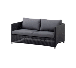 Diamond 2-pers. sofa, inkl. hynde