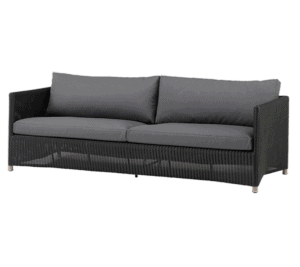 Diamond 3 pers. sofa, inkl. hynde
